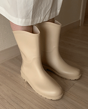 butter rain boots (2color)