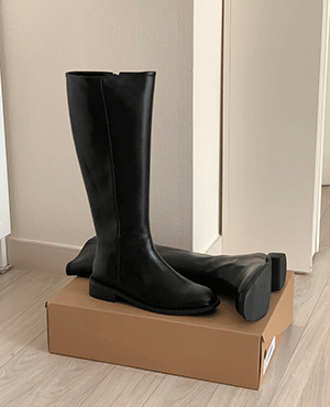 simple long boots (2color)