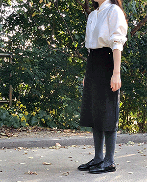 ribet corduroy skirt (2color)