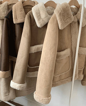suede fur mustang jacket (2color) 재진행