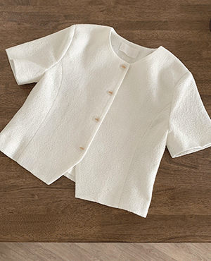 series tweed jacket (4color)
