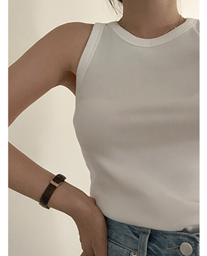 cover sleeveless top (5color)