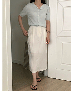 silket skirt (2color)