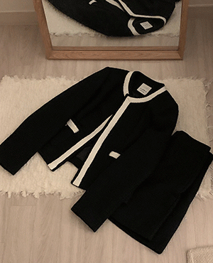 tavo tweed jacket (2color)