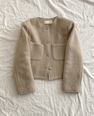 alpaca jacket (2color)