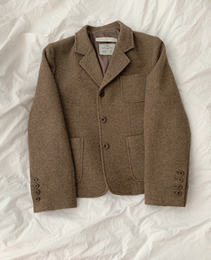 henry alpaca wool jacket (2color)