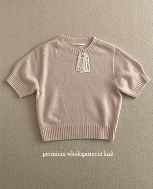 premium wholegarment knit (4color)