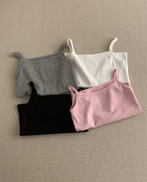 simple sleeveless top (5color)