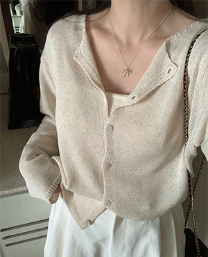 linen cardigan (3color)