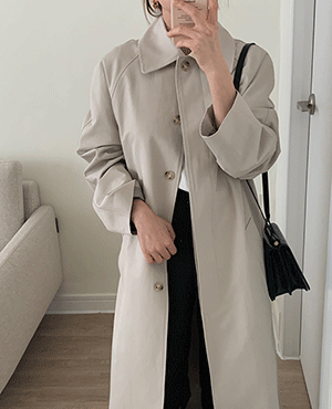 classy trench coat (2color)