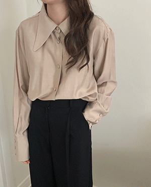 big collar blouse (3color)