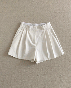 pintuck short pants (3color)